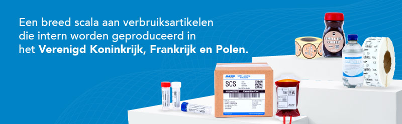 Een breed scala aan verbruiksartikelen geproduceerd in het Verenigd Koninkrijk, Frankrijk en Polen