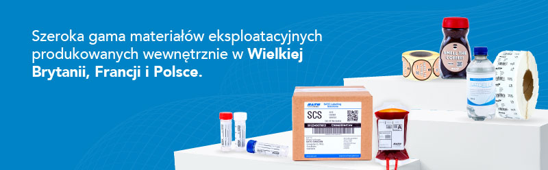 Szeroka gama materiałów eksploatacyjnych produkowanych we własnych zakładach w Polsce, Wielkiej Brytanii i Francji.