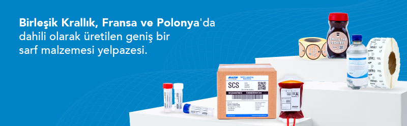 İngiltere, Fransa ve Polonya'da şirket içinde üretilen geniş bir sarf malzemesi yelpazesi.