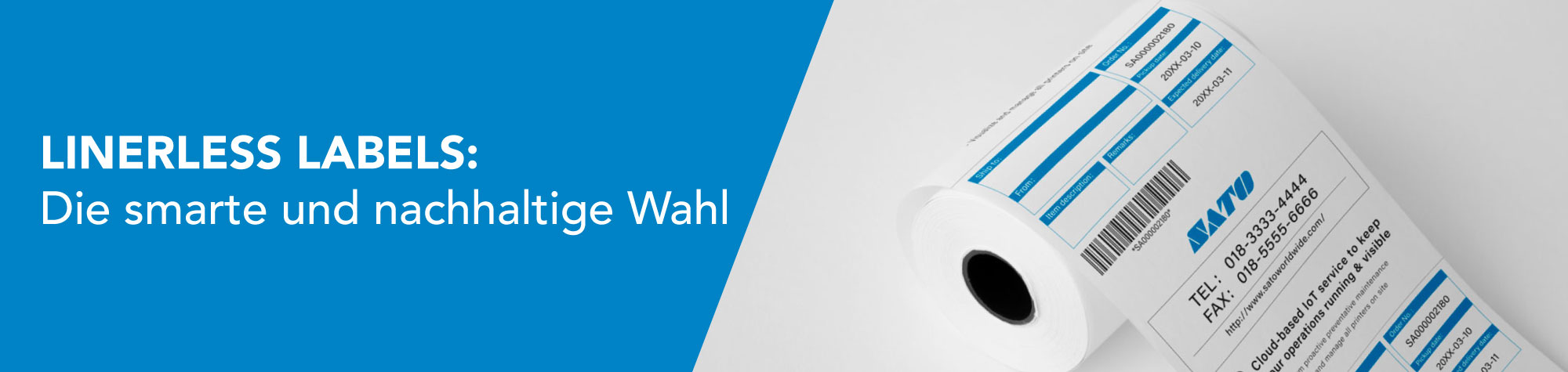 LINERLESS LABELS: Die smarte und nachhaltige Wahl