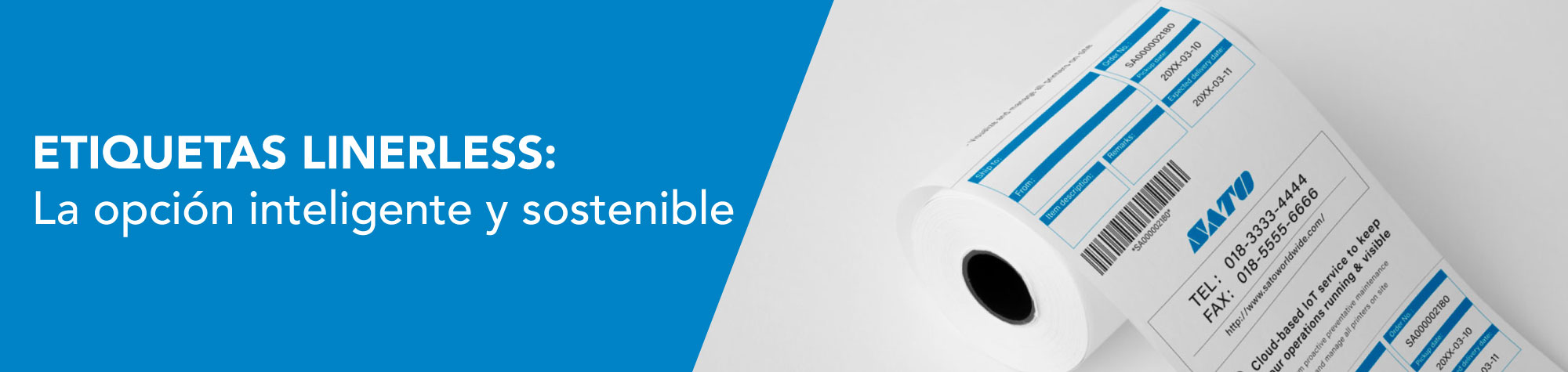 ETIQUETAS LINERLESS: La opción inteligente y sostenible