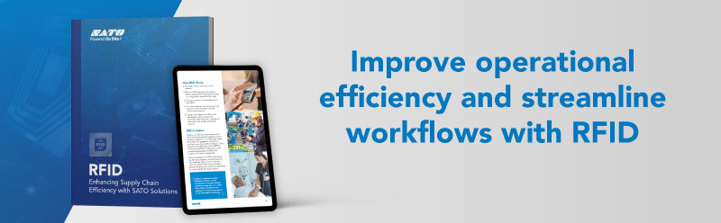 Improve operational efficiency and streamline workflows with RFID