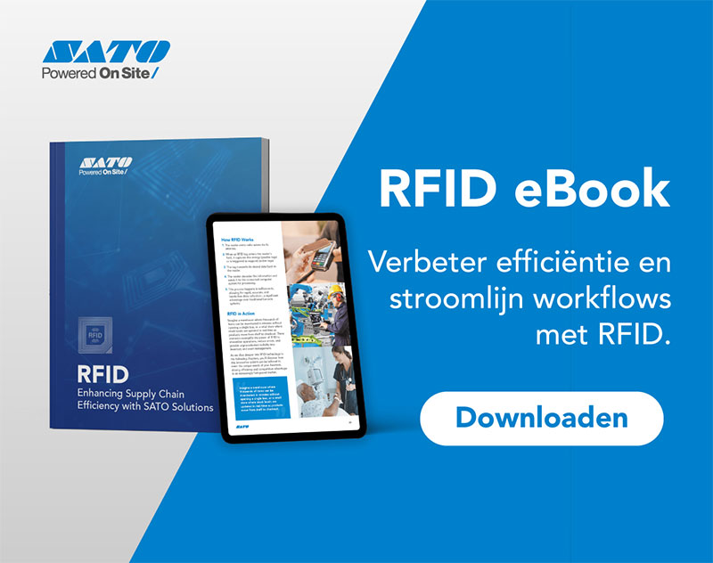 RFID eBook - Verbeter efficiëntie en stroomlijn workflows met RFID. Downloaden