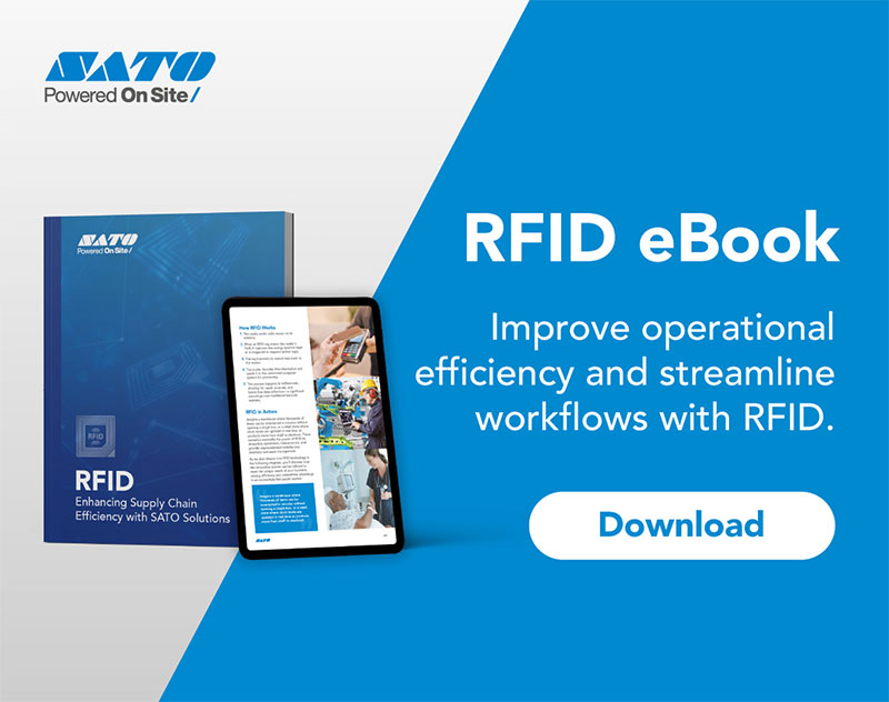 RFID eBook - Improve operational efficiency and streamline workflows with RFID - Download
