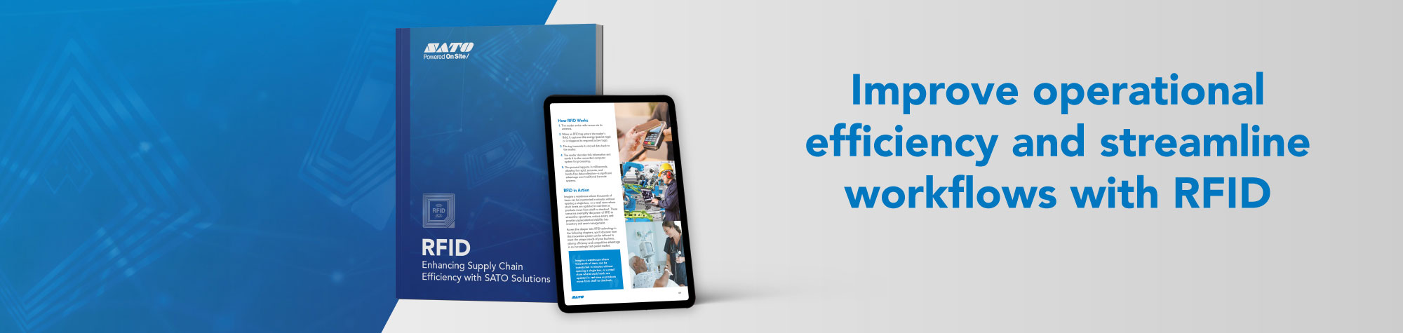 Improve operational efficiency and streamline workflows with RFID