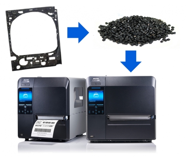 SATO CL4NX Plus ve CL6NX Plus, Konica Minolta'dan Geri Dönüştürülmüş Plastikler Kullanacak